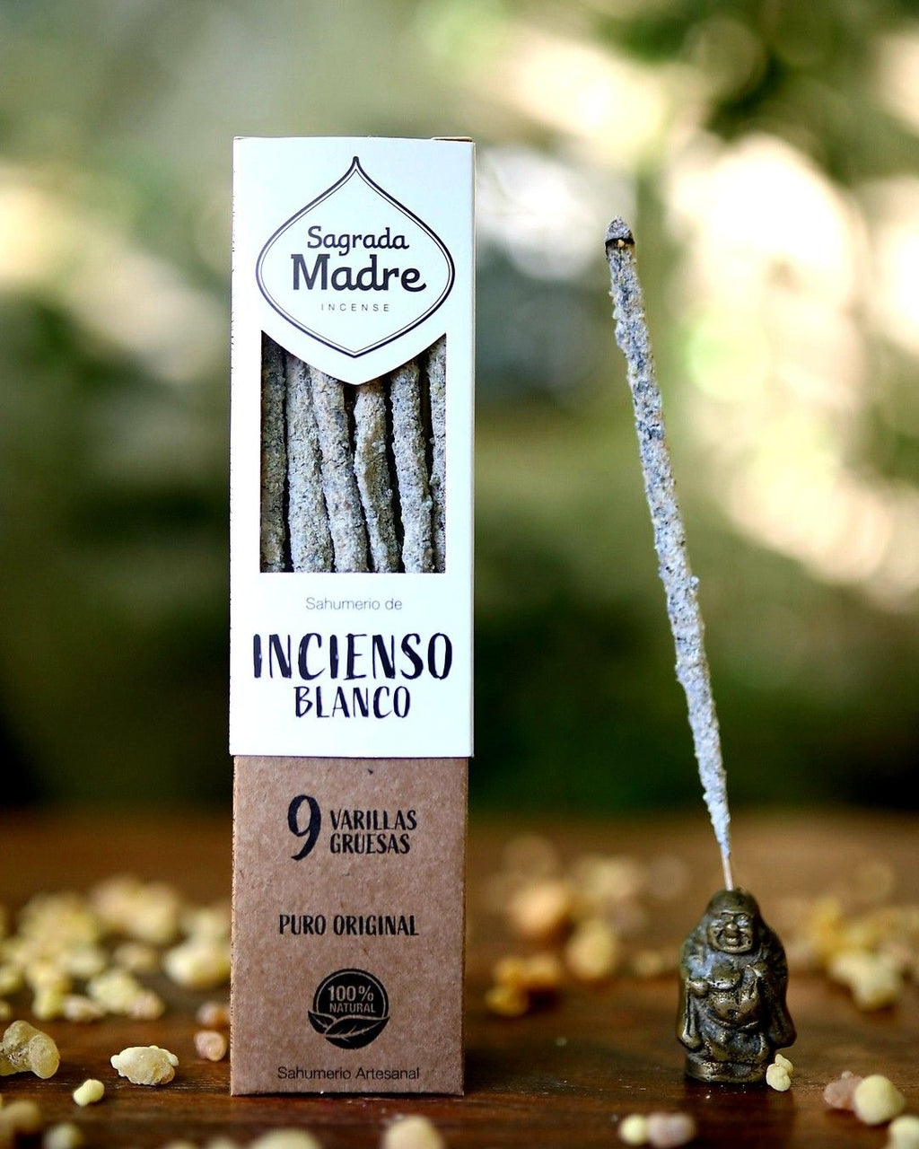 Sahumerio Herbal · Incienso Blanco - Sagrada Madre