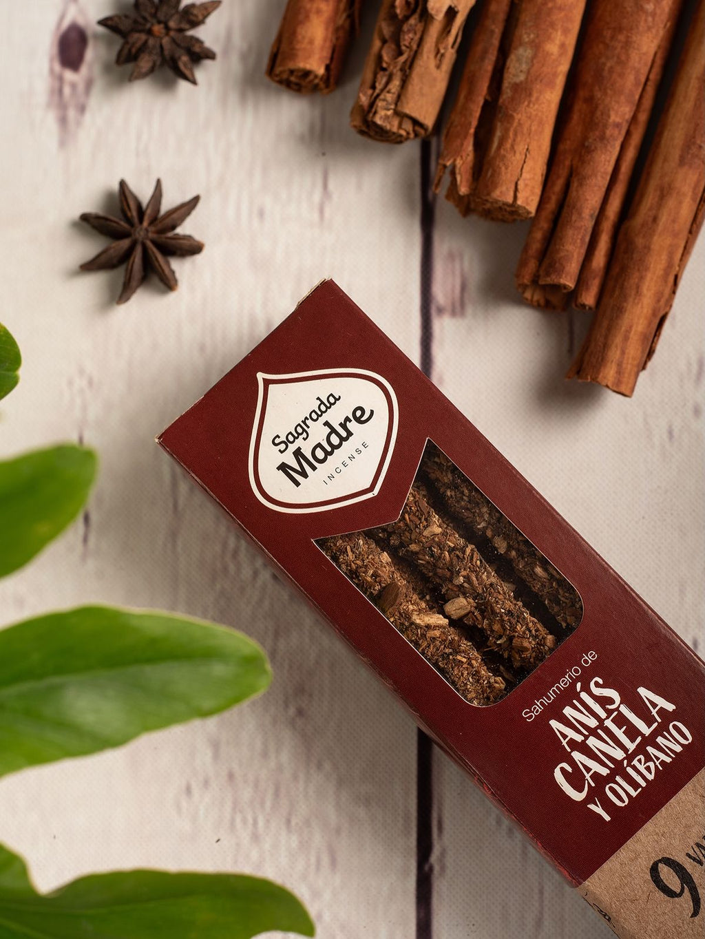 Sahumerio Herbal · Anís, Canela & Olíbano - Sagrada Madre