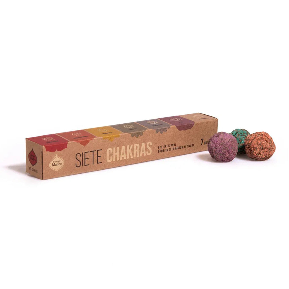 Bombitas Defumación Activada 7 Chakras - Sagrada Madre