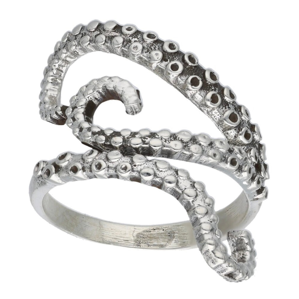 Anillo Octupus - Plata 925