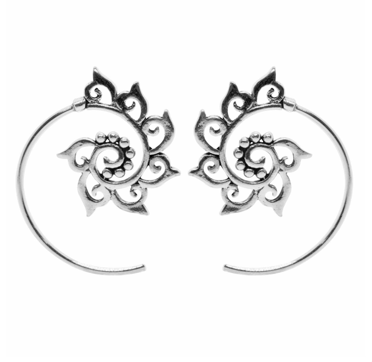Aros Espiral Kundalini – Plata 925
