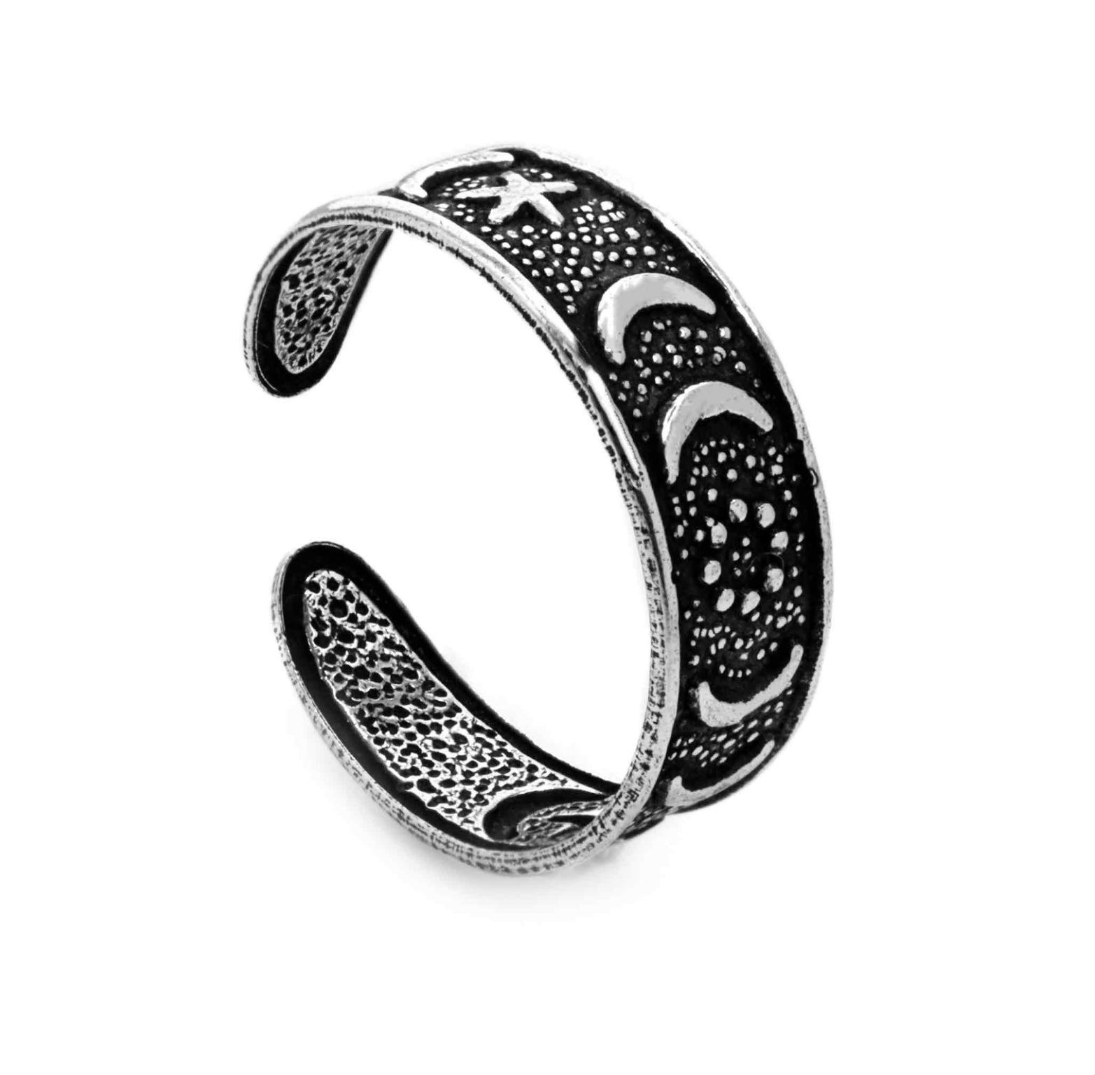 Anillo Midi Cosmos Lunar - Plata 925