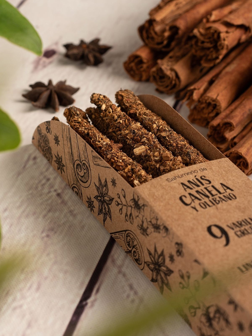Sahumerio Herbal · Anís, Canela & Olíbano - Sagrada Madre