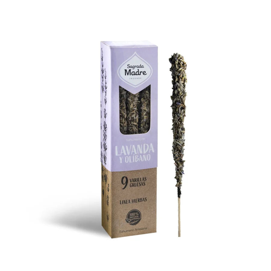 Sahumerio Herbal · Lavanda & Olíbano - Sagrada Madre