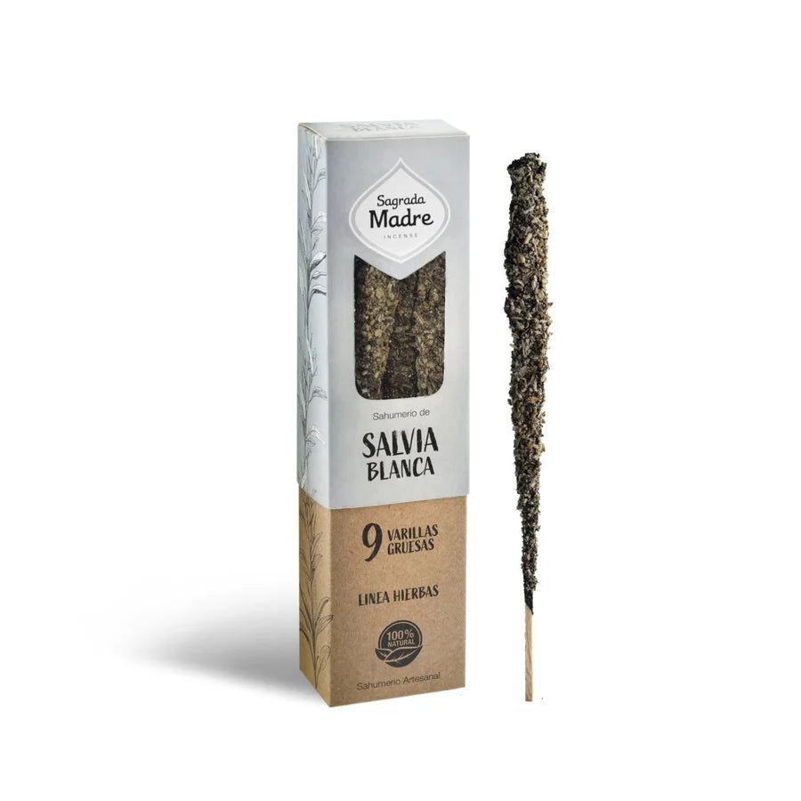 Sahumerio Herbal · Salvia Blanca - Sagrada Madre