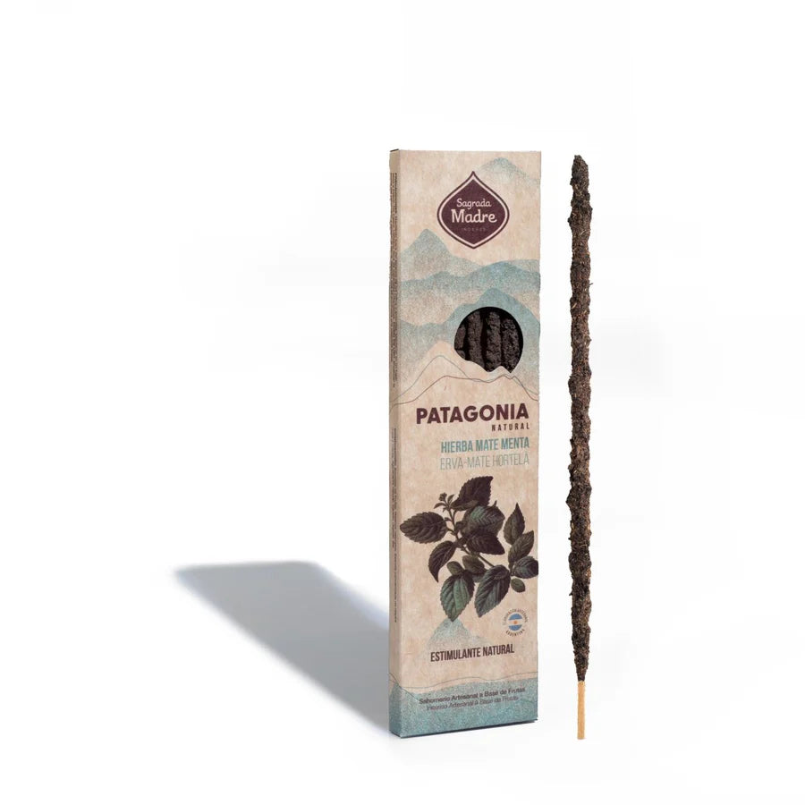 Sahumerio Patagonia · Yerba Mate & Menta - Sagrada Madre